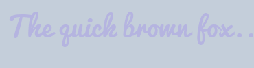 Image with Font Color B5B4E0 and Background Color C4CEDA